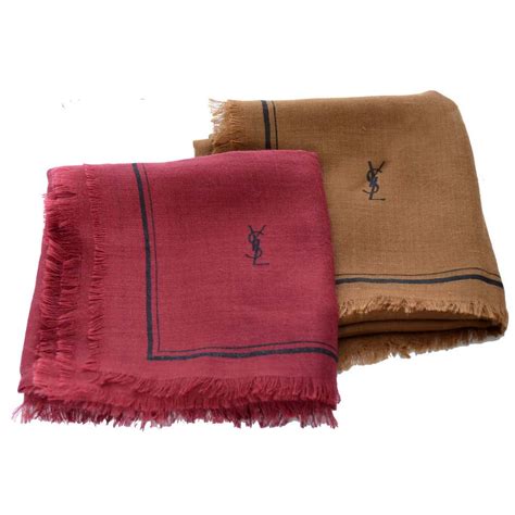 mens ysl scarf|YSL scarf cashmere.